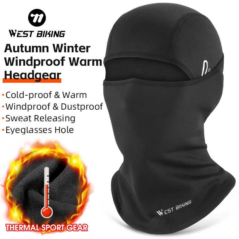 Mountain Biking Hat - WEST BIKING Winter Warm Tactical Balaclava