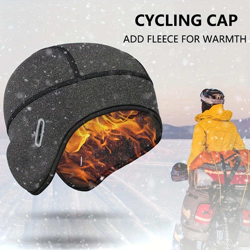 Mountain Biking Hat - Winter Cycling Warm Cap MTB Helmet