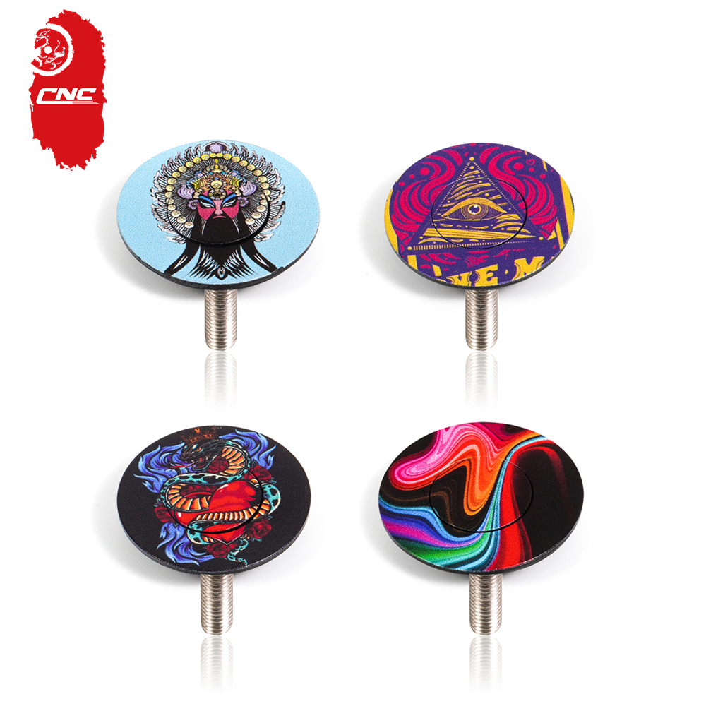 Mountain Biking Hat - CNC Bicycle Bowl Cover Stem Top