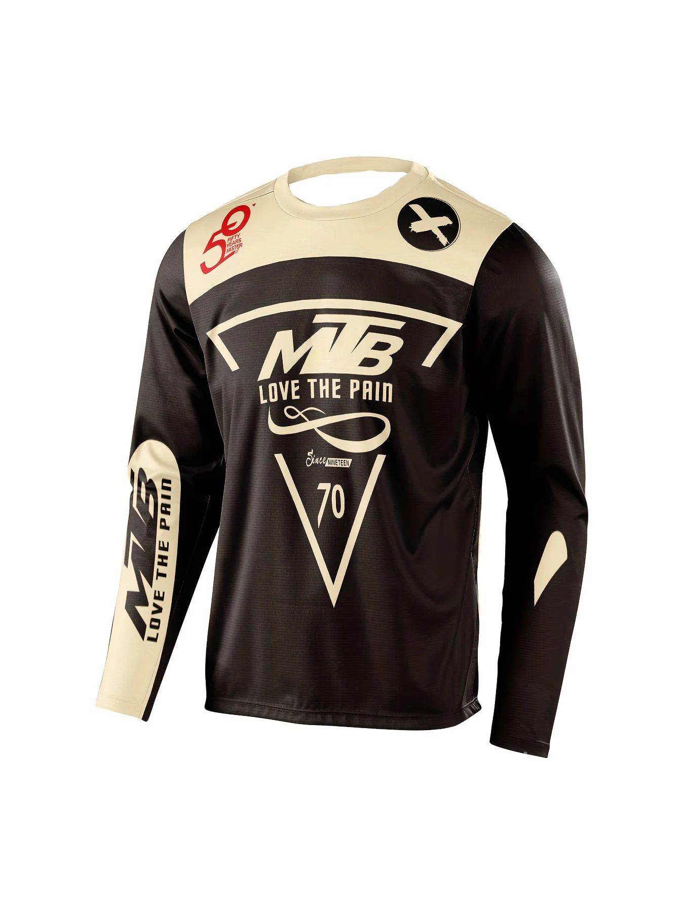 TEENAGERS LONG-SLEEVED T-SHIRT - Mountain Biking Camp 评论和价格