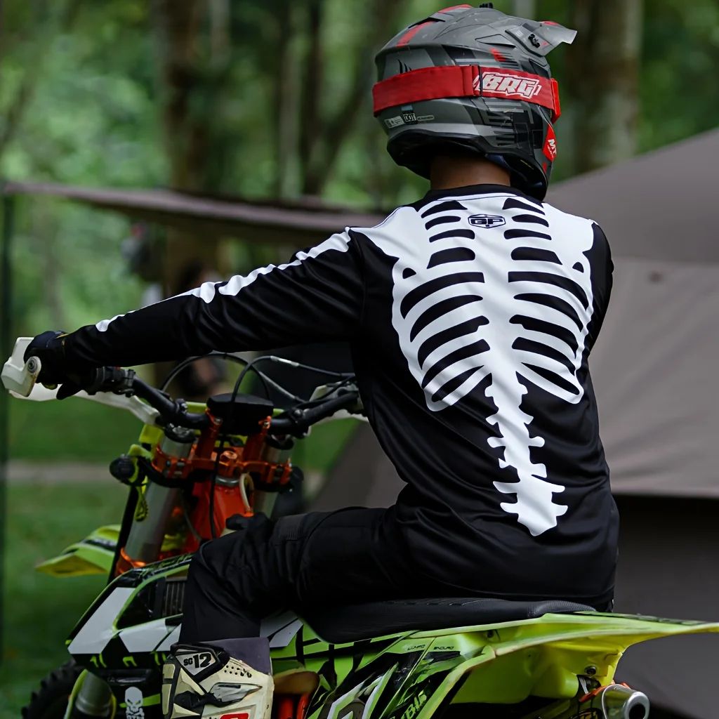 TEENAGERS LONG-SLEEVED T-SHIRT - Mountain Biking Camp 评论和价格