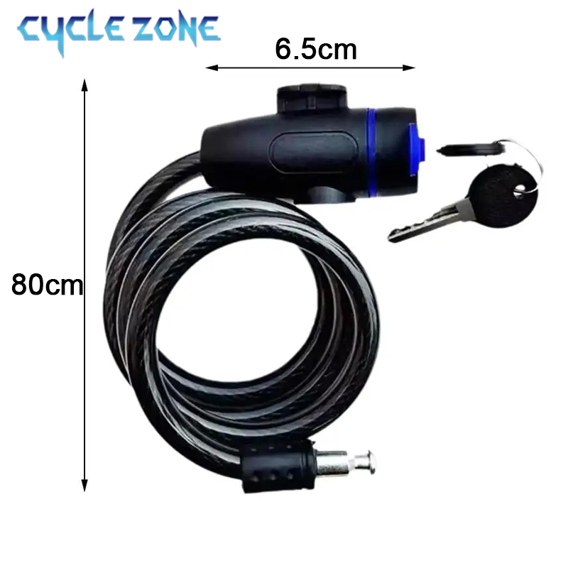Bike Steel Cable Lock with Mou - Mountain Biking Zone 2 评论和价格