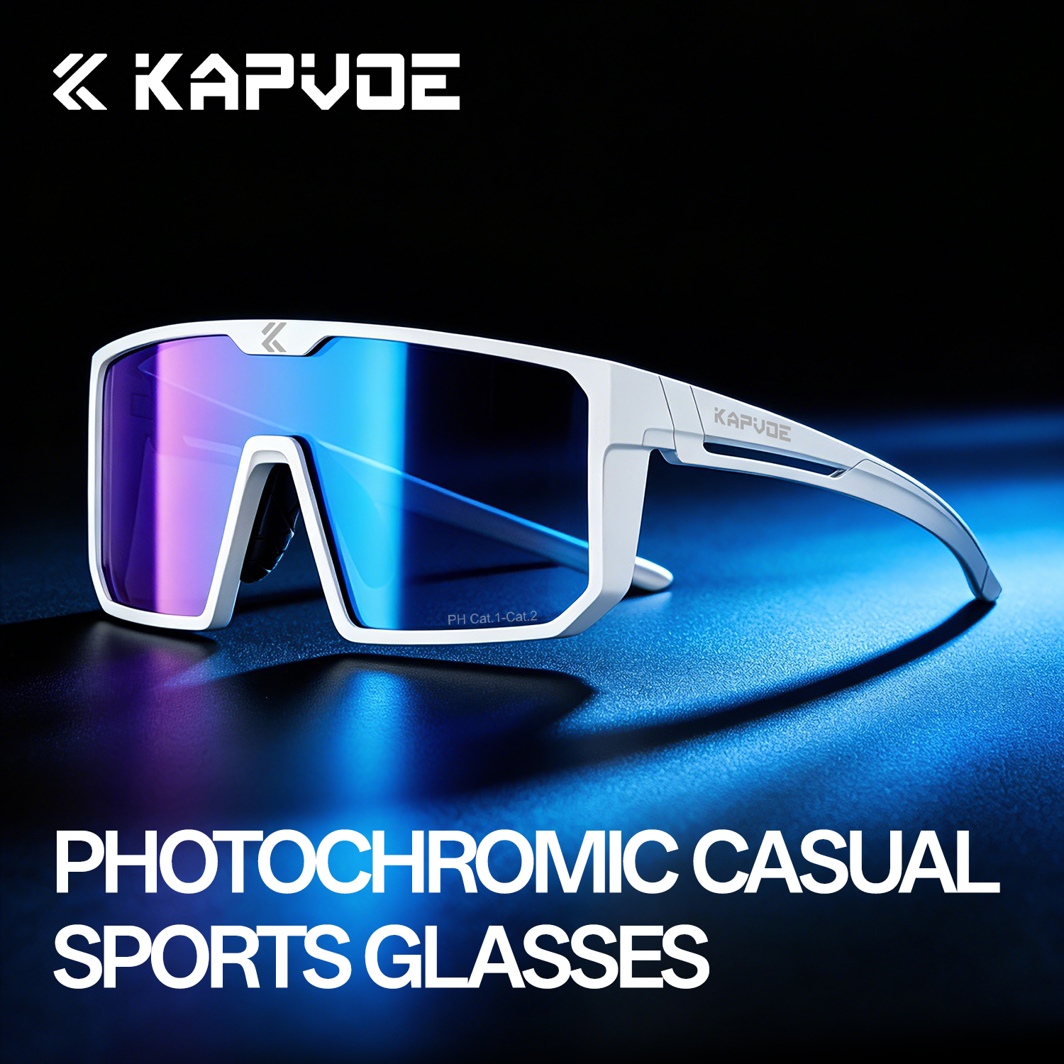 KAPVOE UV400 HD Photochromic S - Mountain Biking Camp 评论和价格