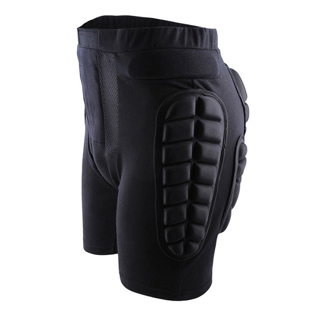 Black Protective Hip Thigh Tai - Mountain Biking Youth 评论和价格