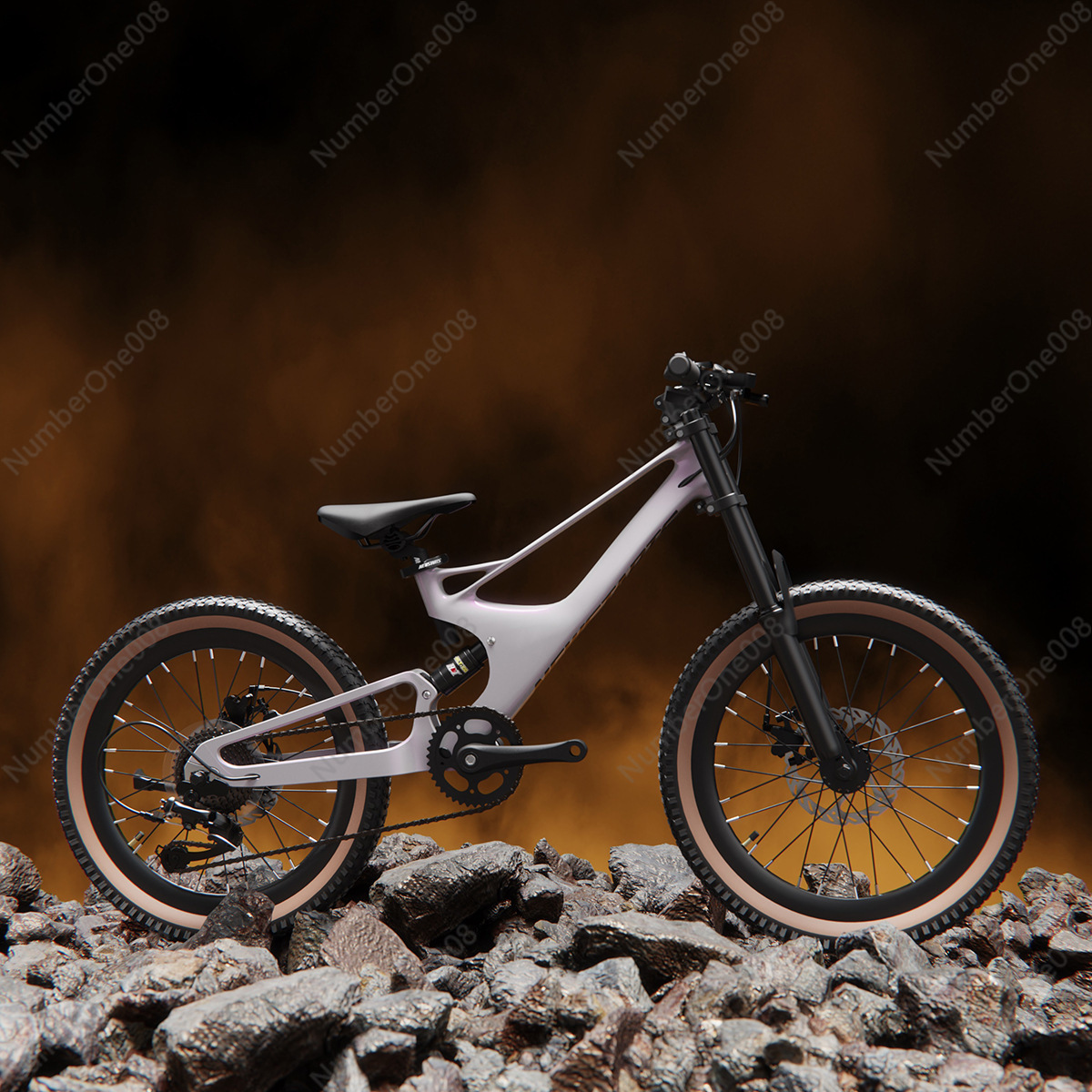 22 Inch Alloy Soft Tail Bicycl - Mountain Biking Youth 评论和价格