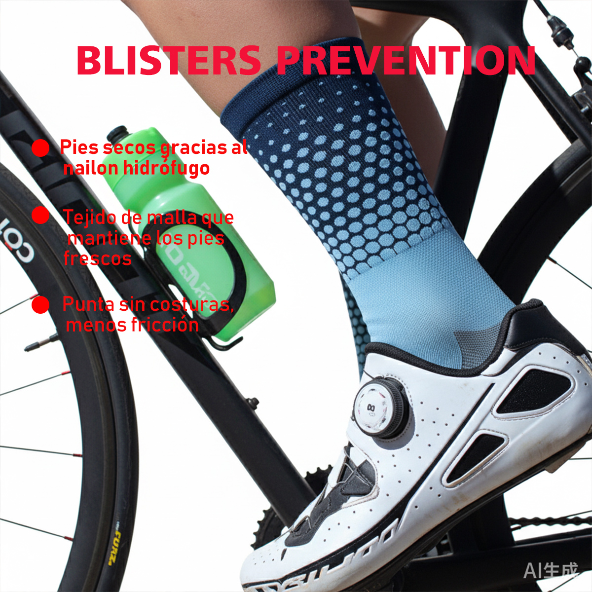 2025 New Cycling Socks Bike Pr - Mountain Biking Socks 评论和价格