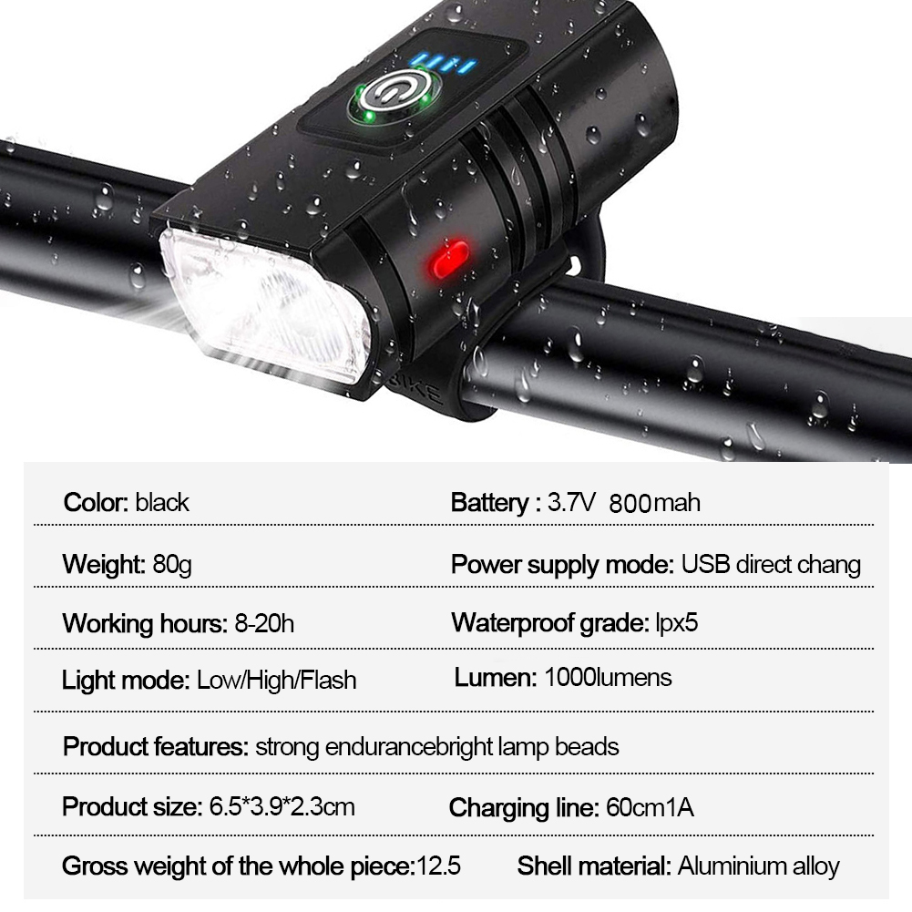 Super Bright Bike Light Set Re - Mountain Biking Zone 2 评论和价格