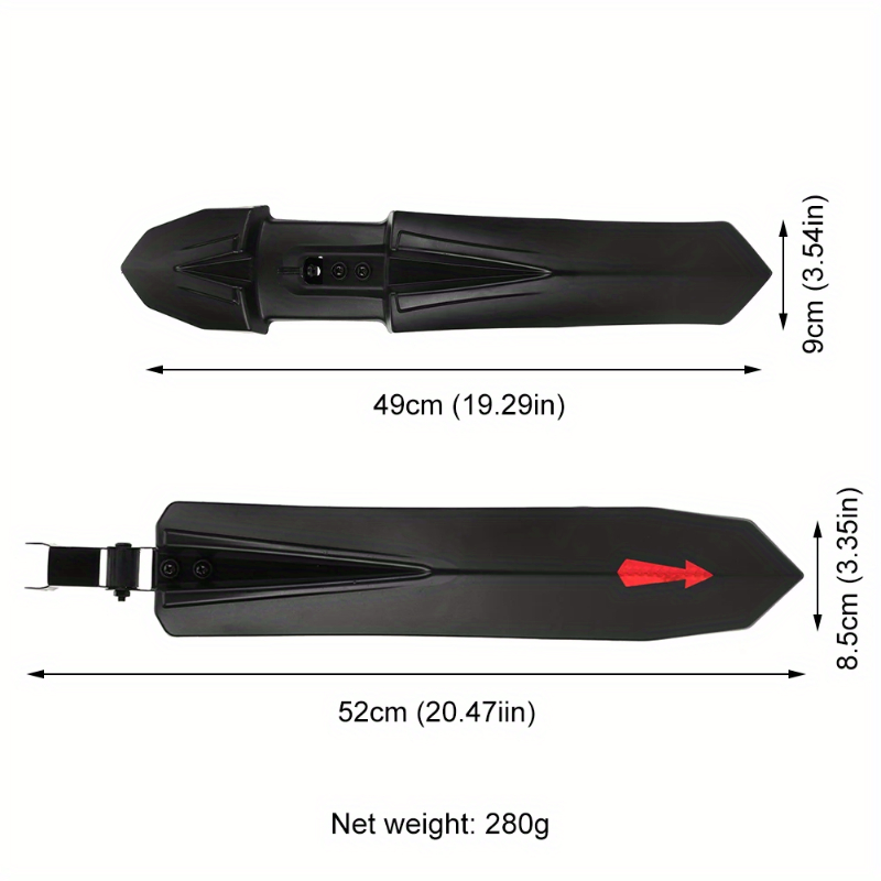 Bicycle Splash Fenders Set Mou - Mountain Biking Stuff 评论和价格