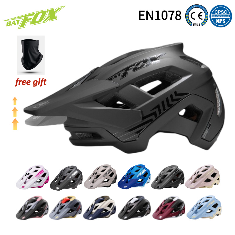 BATFOX Mountain Bicycle helmet - Mountain Biking Gear For Men 评论和价格