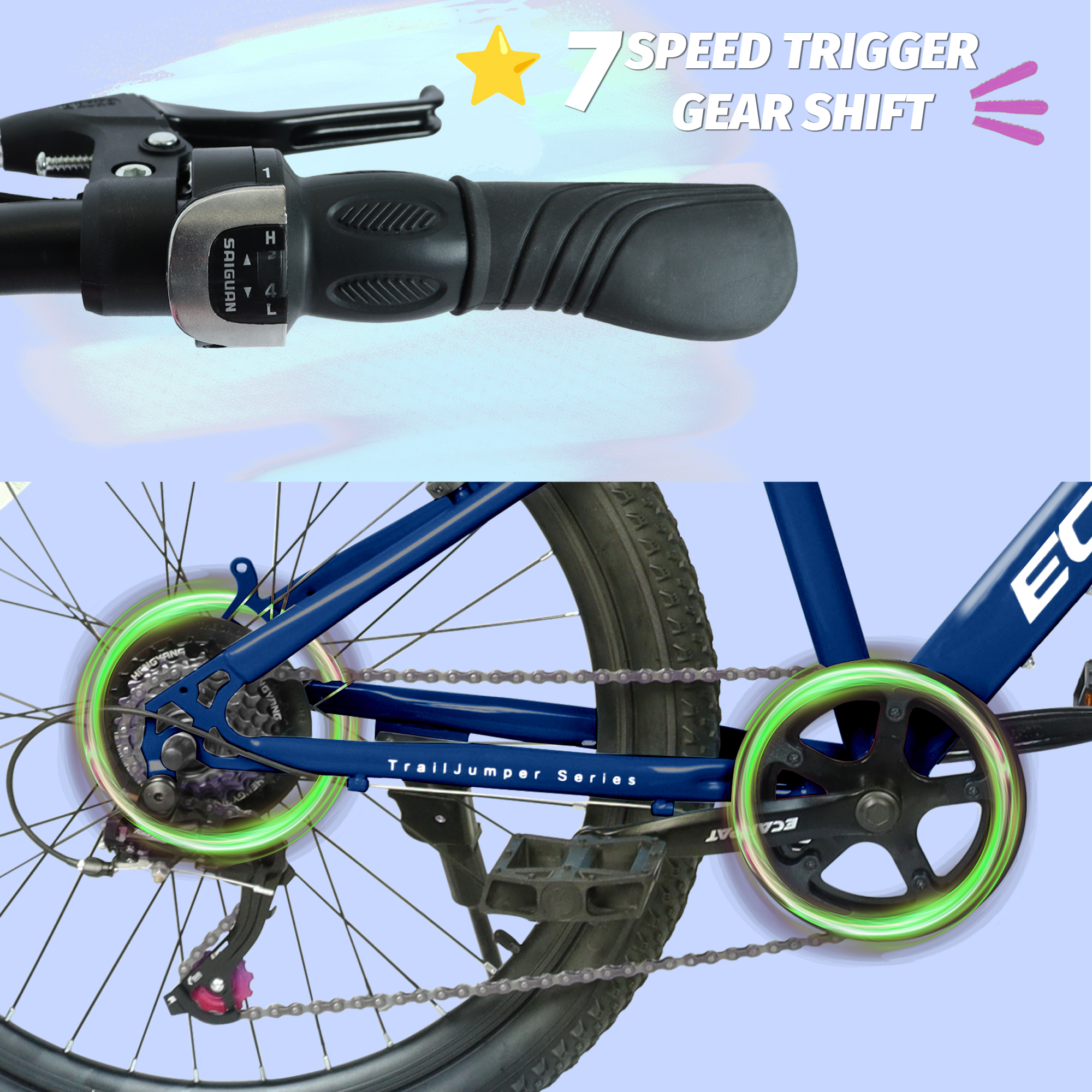24 Inch Youth Mountain Bike -  - Mountain Biking Youth 评论和价格