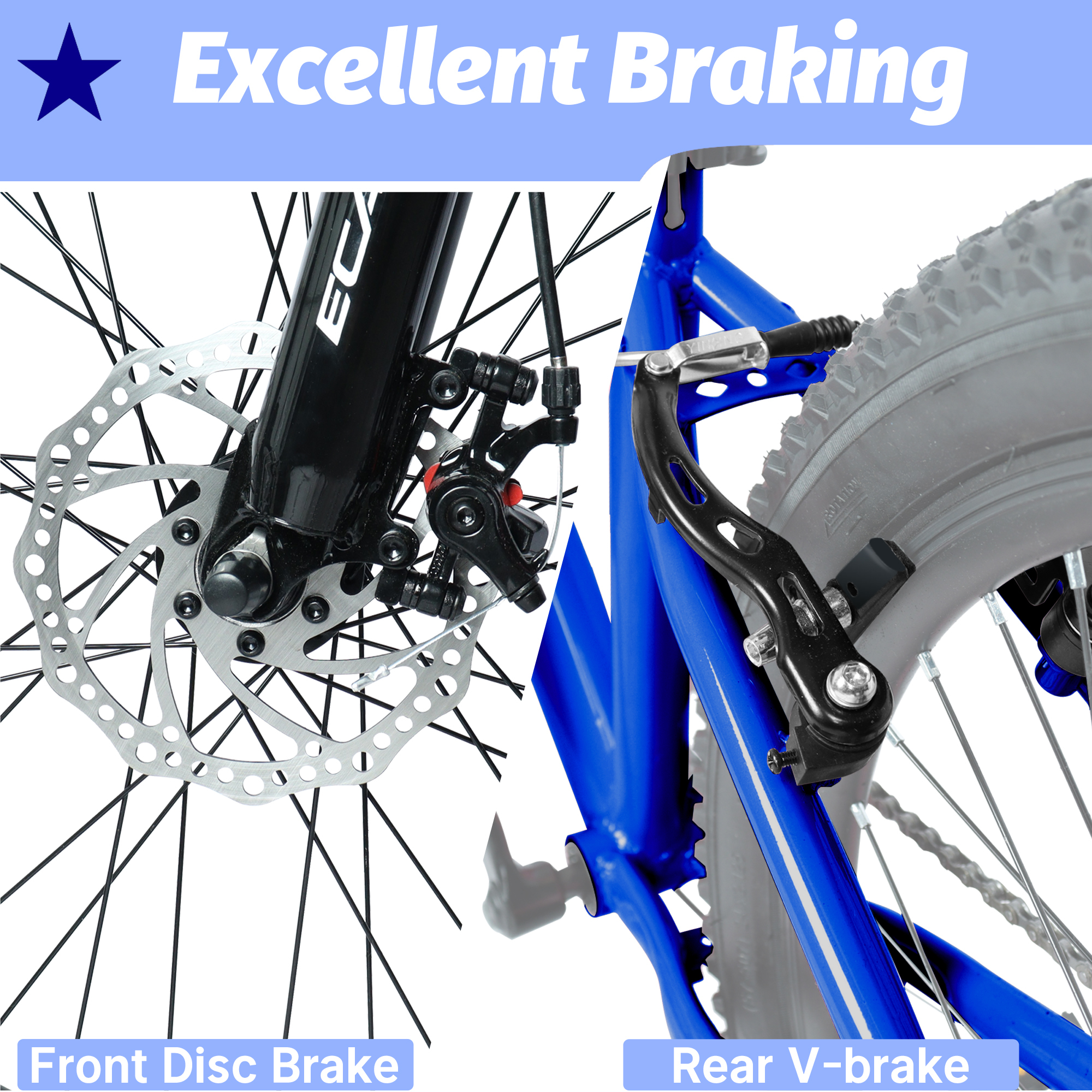 24 Inch Youth Mountain Bike -  - Mountain Biking Youth 评论和价格