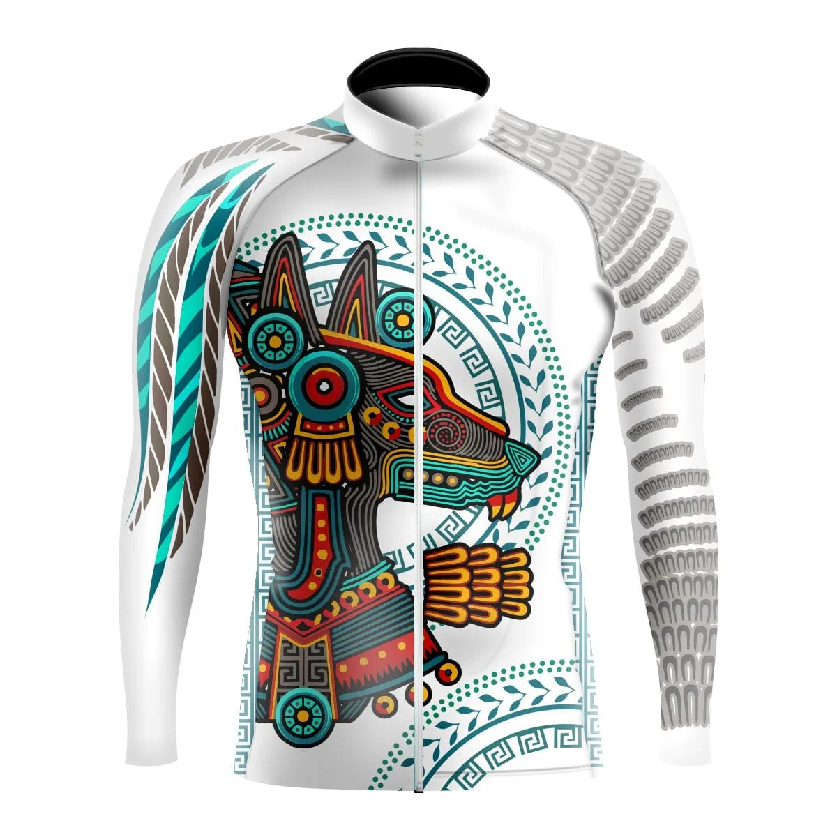 Mexico Cycling Jersey Long Sle - Mountain Biking New Mexico 评论和价格