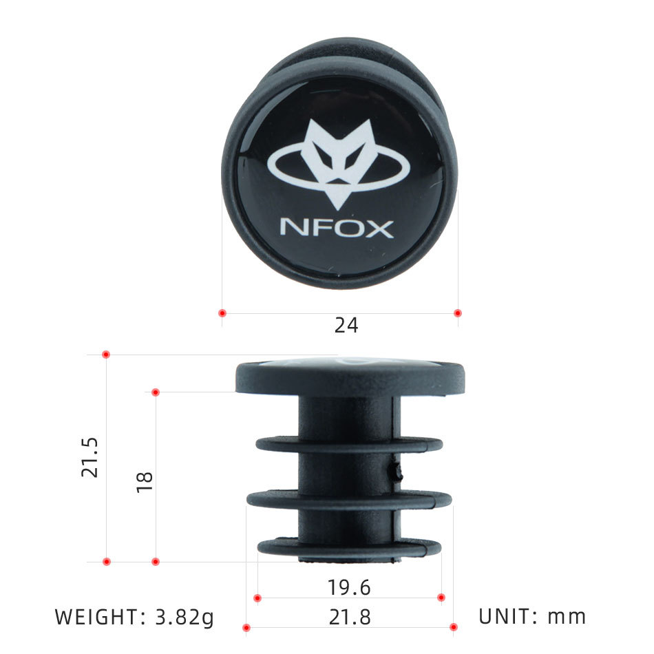 1 Pair of NFOX Bicycle Handleb - Mountain Biking Hat 评论和价格